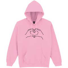 Love Heart Hands Hoodie