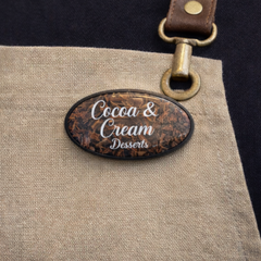 Deluxe Name Badges - Oval