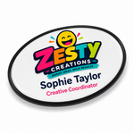 Premium Name Badges - Oval