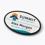 Premium Name Badges - Oval