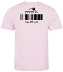 Never Forget Your Parkrun Barcode T-Shirt - Mens / Unisex