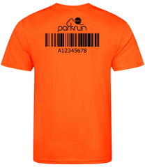 Never Forget Your Parkrun Barcode T-Shirt - Mens / Unisex