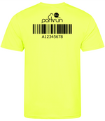 Never Forget Your Parkrun Barcode T-Shirt - Mens / Unisex