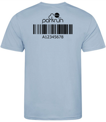 Never Forget Your Parkrun Barcode T-Shirt - Mens / Unisex