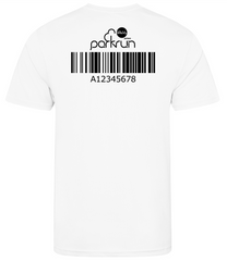 Never Forget Your Parkrun Barcode T-Shirt - Mens / Unisex
