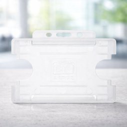 Open Faced ID Card Holder - Landscape