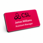 Standard Name Badges - Rectangular