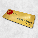 Standard Name Badges - Rectangular