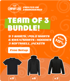 Team of 3 Bundle