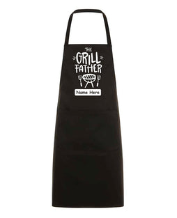 Fathers Day Gift - The Grill Father Bib Apron