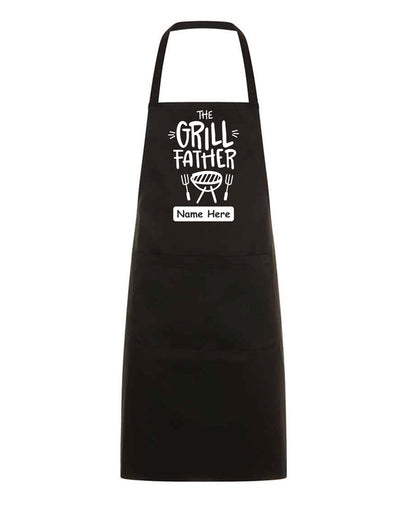 Fathers Day Gift - The Grill Father Bib Apron