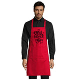 Fathers Day Gift - The Grill Father Bib Apron