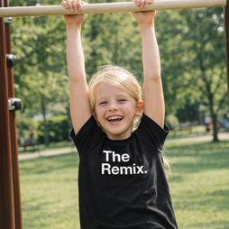 Father & Child Matching T-Shirts - The Remix (The Original & The Remix)