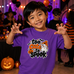 Too Cute To Spook – Kids Halloween T-Shirt
