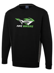 Fife Bikers Two Tone Crew Sweatshirt