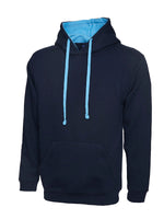 Fife Bikers Contrast Hooded Sweatshirt
