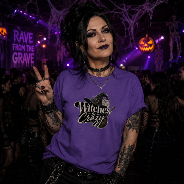 Witches Be Crazy – Unisex Halloween T-Shirt
