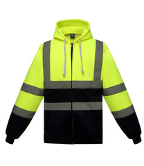 YK032 - Hi-Vis Zip Hoodie