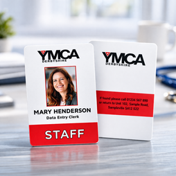 Photo ID Badges - Double Sided - Portrait