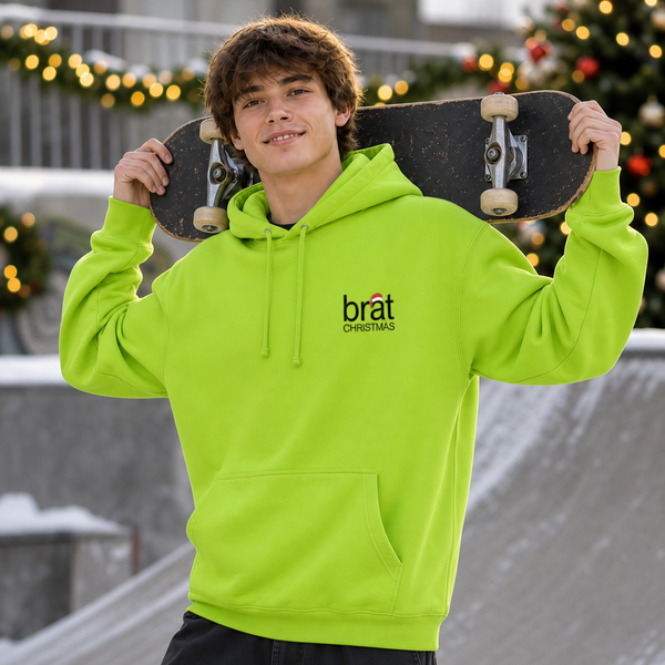 brat CHRISTMAS - Festive Hoodie