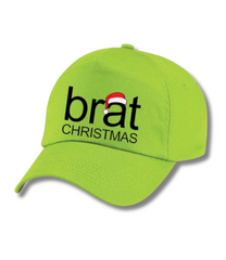 brat CHRISTMAS 5 Panel Cap