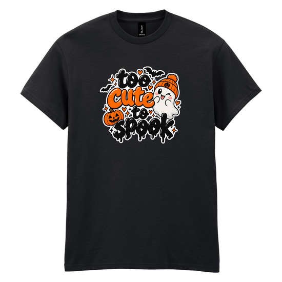 Too Cute To Spook – Kids Halloween T-Shirt