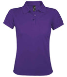 10573 - Ladies Prime Poly/Cotton Pique Polo Shirt
