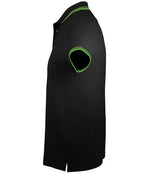 10577 Black-Lime Green Left