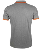 10577 Grey Marl-Orange Back