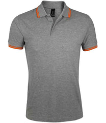 10577 Grey Marl-Orange Front