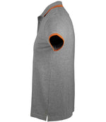10577 Grey Marl-Orange Left