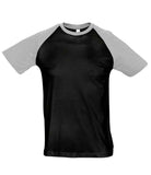 11190 - Funky Contrast Baseball T-Shirt