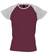 11195 Burgundy/Grey Marl Front