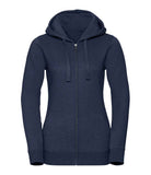 263F - Ladies Authentic Melange Zip Hoodie