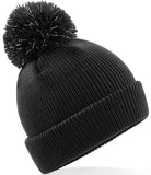 BB406B - Kids Reflective Bobble Beanie