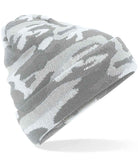 BB419 - Camo Cuffed Beanie
