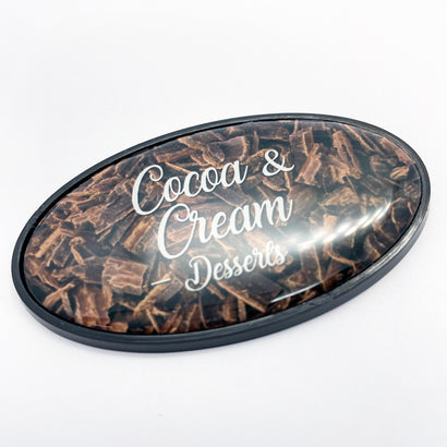 Deluxe Name Badges - Oval