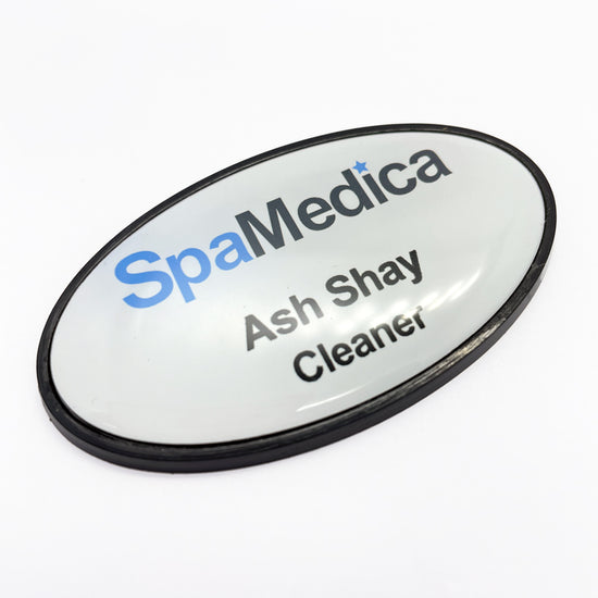 Deluxe Name Badges - Oval