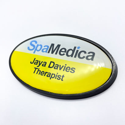 Premium Name Badges - Oval