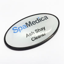 Deluxe Name Badges - Oval