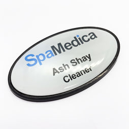 Deluxe Name Badges - Oval