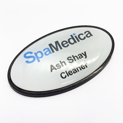 Deluxe Name Badges - Oval