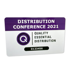 Conference Cards - Double Sided - Landscape