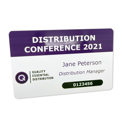 Conference Cards - Double Sided - Landscape