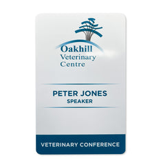 Conference Cards - Single Sided - Portrait