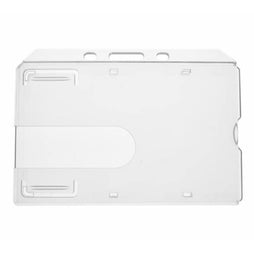 Enclosed ID Badge Holder - Landscape