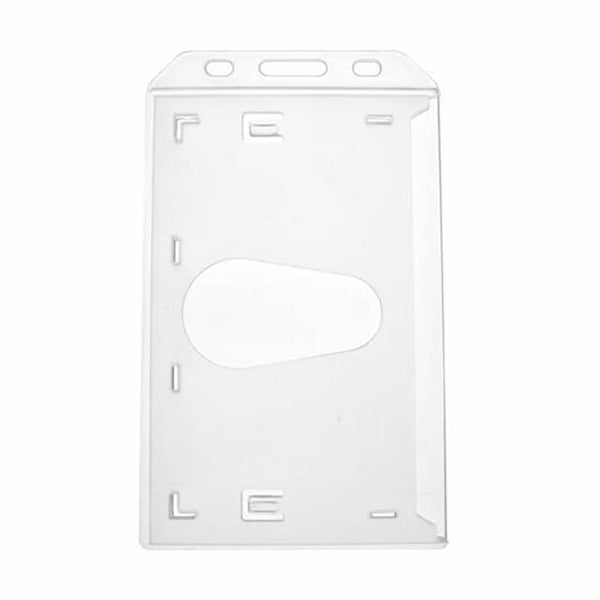 Enclosed ID Badge Holder - Portrait