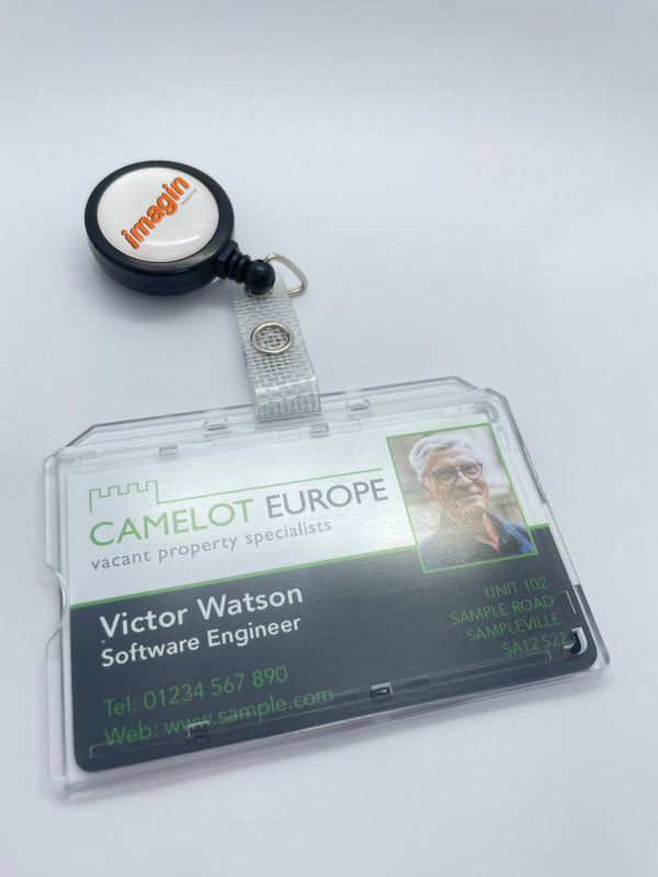Retractable Badge Reel - Personalised