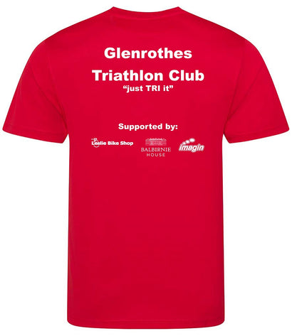 JC001GTC - Glenrothes Triathlon Club -  Cool T-Shirt