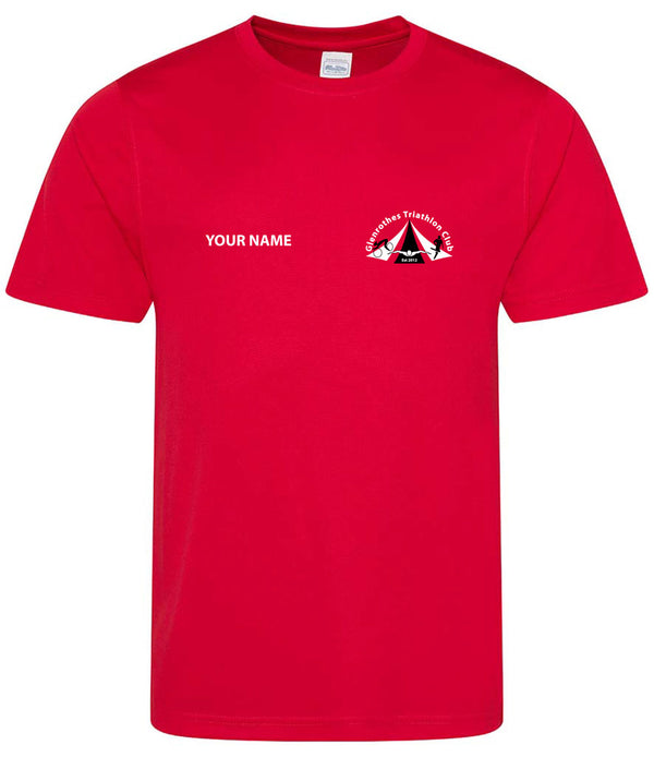JC001GTC - Glenrothes Triathlon Club -  Cool T-Shirt
